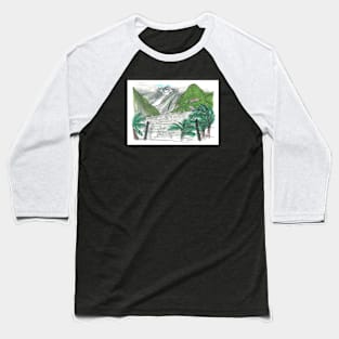 Tour Aotearoa 2020 - Fox Glacier Baseball T-Shirt